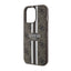 Guess 4G Printed Stripes MagSafe – dėklas iPhone 13 Pro Max (rudas)