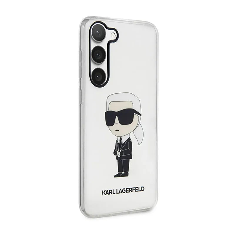 Karl Lagerfeld IML NFT Ikonik – dėklas Samsung Galaxy S23+ (skaidrus)