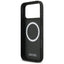BMW M Quilted Logo MagSafe – „iPhone 17 Pro Max“ dėklas (antracito spalvos)