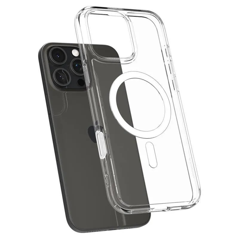 Spigen Ultra Hybrid T Mag MagSafe – dėklas iPhone 16 Pro (baltas)