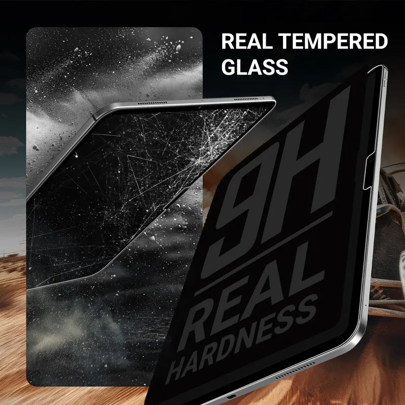 Crong 3D Armour Glass – grūdintas stiklas, skirtas iPad Air 13” (2026–2024) / iPad Pro 12.9” (2022–2018)