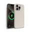Crong Color Cover Magnetic – „iPhone 15 Pro Max“ „MagSafe“ dėklas (smėlio spalvos)