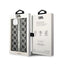 Karl Lagerfeld Monogram Stripe – dėklas iPhone 14 Plus (pilkas)