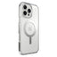 Speck Presidio Perfect-Clear MagSafe - iPhone 16 Pro Max dėklas (Skaidrus / Chromuota apdaila / Serene Silver)