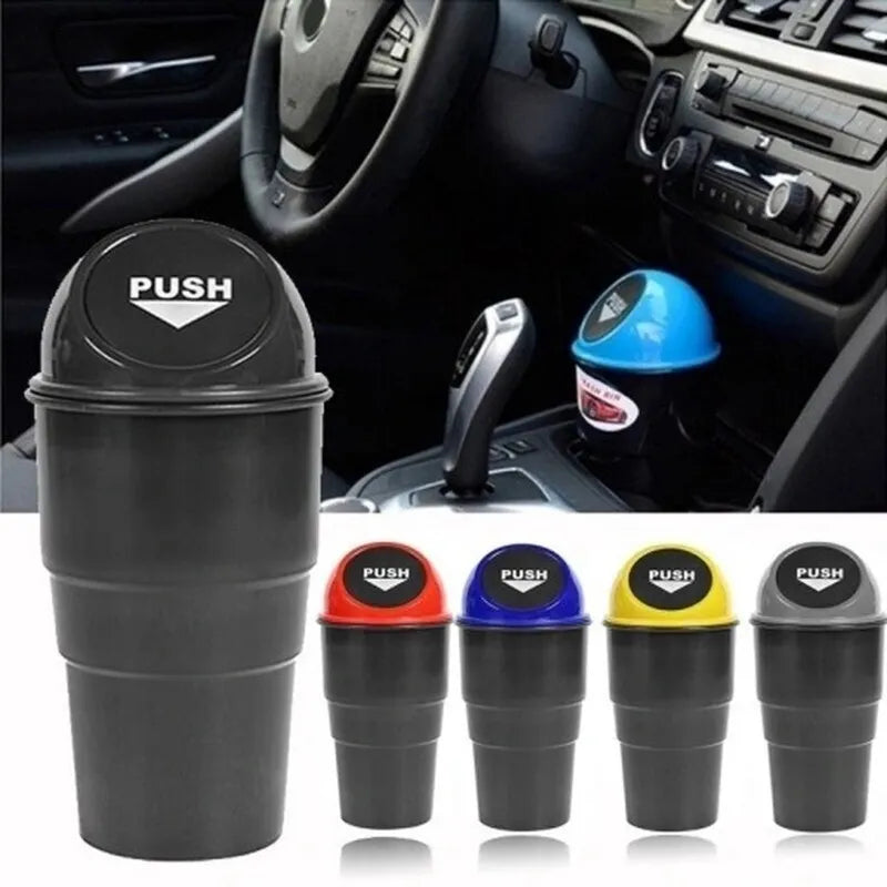 Dunlop – automobilinė šiukšliadėžė 400 ml 10x17 cm (geltona / juoda)