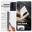 Crong Hybrid Clear Magnetic – MagSafe dėklas Samsung Galaxy A57 (skaidrus)