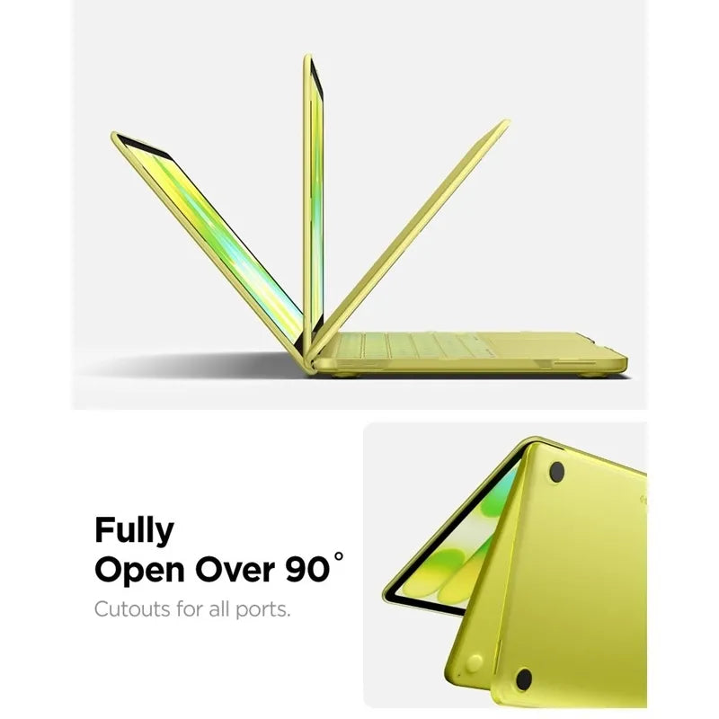 Spigen AirSkin – MacBook Neo dėklas (Frost Citrus)
