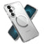 Speck Presidio Perfect-Clear Magnet – Samsung Galaxy S26+ MagSafe dėklas (Skaidrus/Skaidrus/Sidabrinis)