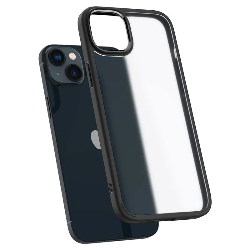 Spigen Ultra Hybrid Matte - dėklas, skirtas iPhone 15 Plus / iPhone 14 Plus (Matte Black)