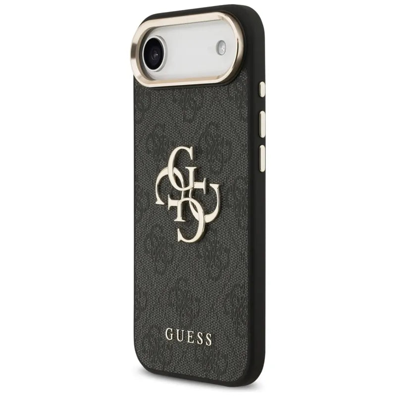 Guess 4G Big 4G Classic Logo – dėklas iPhone Air (juodas / auksinis)