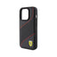 Ferrari Perforated Waves Metal Logo - Dėklas, skirtas iPhone 15 Pro (juodas)