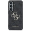 Guess 4G Big Metal Logo – Samsung Galaxy S26 dėklas (juodas)