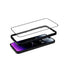 Crong Anti-Bacterial 3D Armor Glass – 9H grūdintas stiklas visam ekranui iPhone 14 Pro Max + montavimo rėmelis