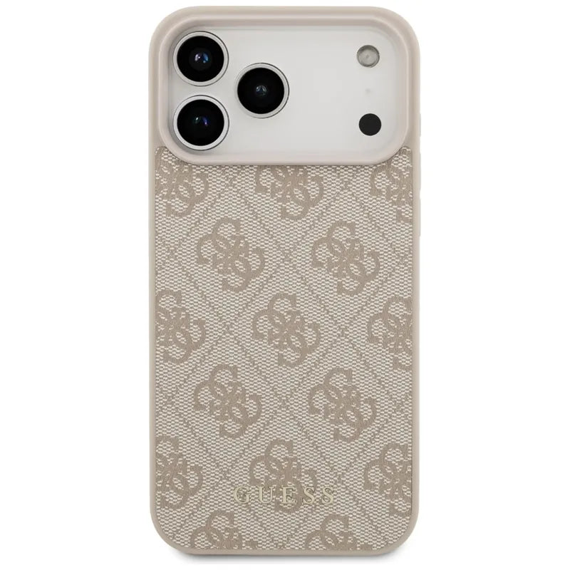 Guess 4G Classic – dėklas iPhone 17 Pro Max (rožinis)