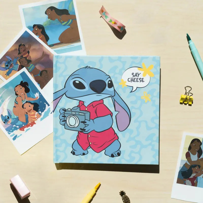 Disney Stitch – fotoalbumas 22 nuotraukoms iš Tropical kolekcijos, 16x16 cm