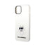 Karl Lagerfeld Silicone NFT Choupette – dėklas iPhone 14 Plus (baltas)