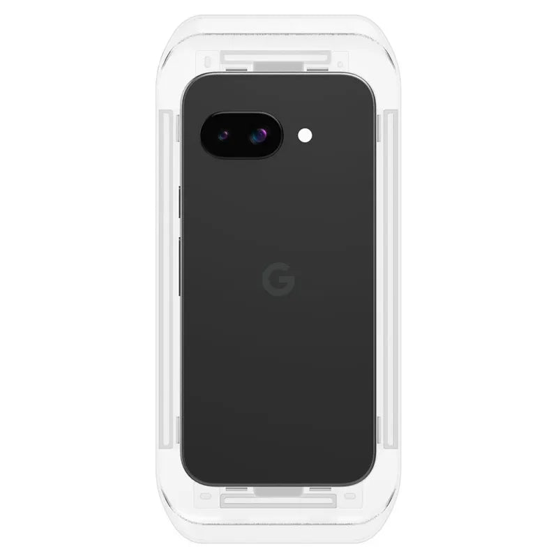 Spigen Glas.TR EZ FIT 2-Pack – grūdintas stiklas, skirtas Google Pixel 9a (2 vnt.)