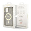 Guess Glitter Gold MagSafe - Dėklas iPhone 14 (Juodas)
