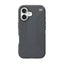 Speck Presidio2 Grip – dėklas iPhone 16 telefonui (Charcoal Gray / Cool Bronze / White)