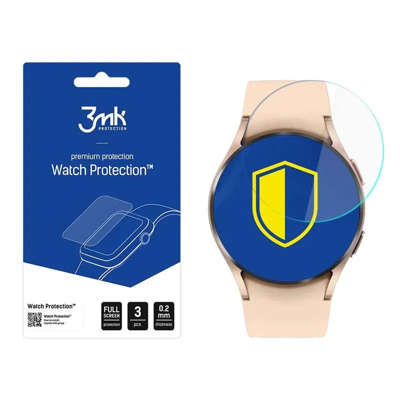 3mk Watch Protection ARC+ – Apsauginė plėvelė Samsung Galaxy Watch 4 40mm (3 vnt.)