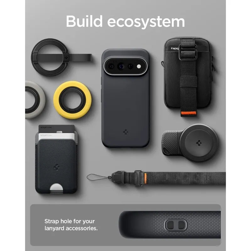 Spigen Nano Pop Mag MagSafe – dėklas Google Pixel 11 Pro (juodas)