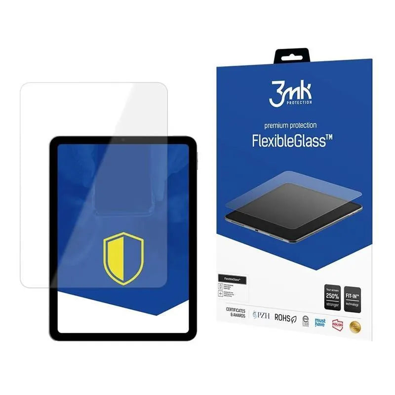3mk FlexibleGlass – hibridinis stiklas, skirtas iPad 11" (2025) / iPad 10.9” (2022)