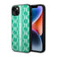Karl Lagerfeld Monogram Stripe – Dėklas, skirtas iPhone 14 Plus (žalias)