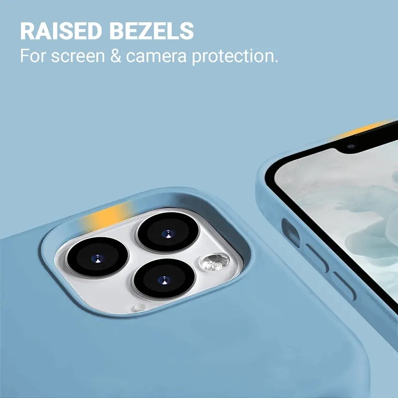 „Crong Color Cover“ – „iPhone 13 Pro Max“ dėklas (mėlynas)