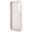 Karl Lagerfeld Silicone Double Heads And Circle MagSafe – Dėklas Samsung Galaxy S25 telefonui (rožinis)