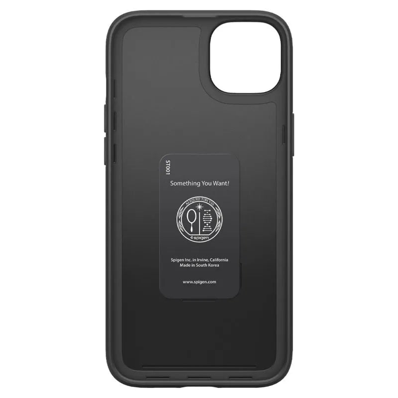 Spigen Thin Fit – dėklas skirtas iPhone 14 Plus (juodas)