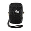 Hello Kitty Quilted Bows Strap – Crossbody krepšys telefonui (juodas)