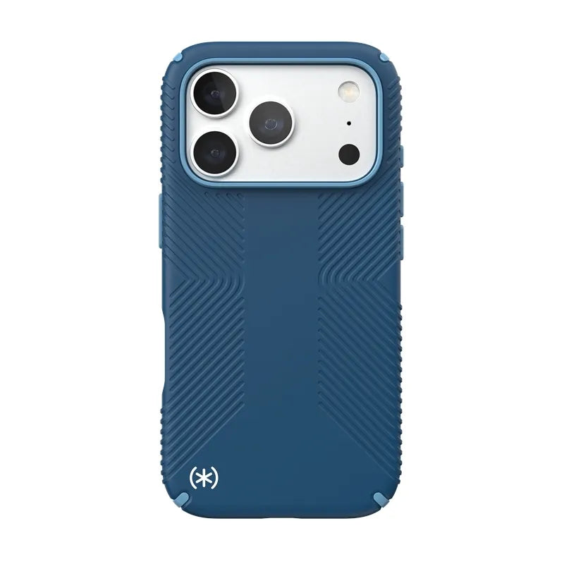 Speck Presidio2 Grip MagSafe dėklas – iPhone 18 Pro / 17 Pro (Deep Sea)