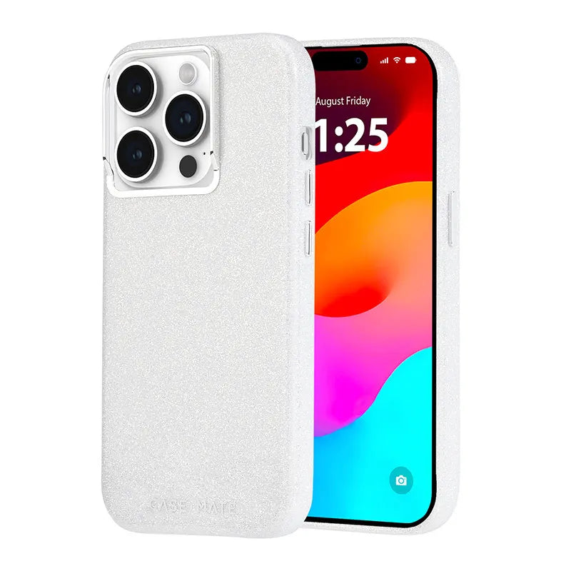 Case-Mate Shimmer MagSafe – dėklas, skirtas iPhone 15 Pro (vaivorykštinis)