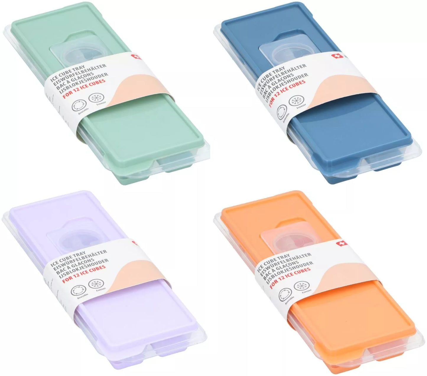 Alpina ledo formelė, 12 kubelių, įvairių spalvų, 26 × 9,3 × 3,4 cm 871125255605