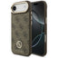 Guess 4G Strass Logo MagSafe - Dėklas iPhone Air (Rudas)