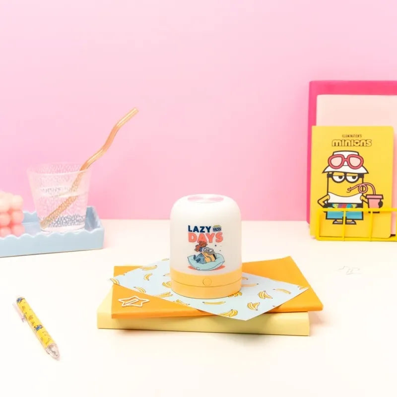 Minions – belaidė USB-C LED nuotaikinė lempa vaikams su reguliuojamu ryškumu