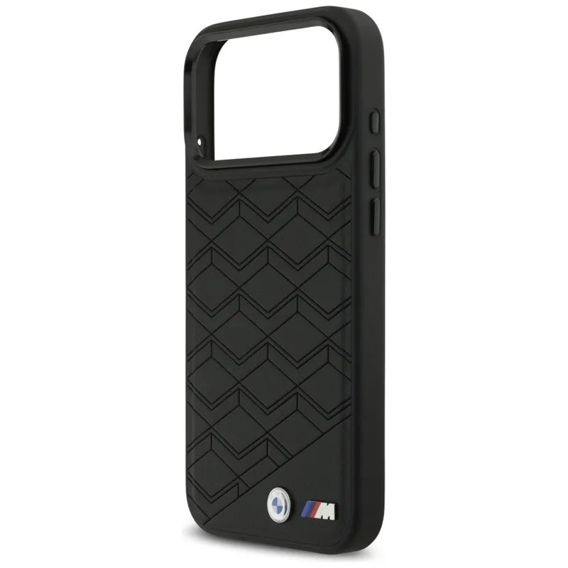 BMW M Shape Logo MagSafe – dėklas iPhone 17 Pro Max (juodas)