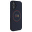 Red Bull Silicone Red Ring MagSafe – iPhone 16 Plus dėklas (tamsiai mėlynas)
