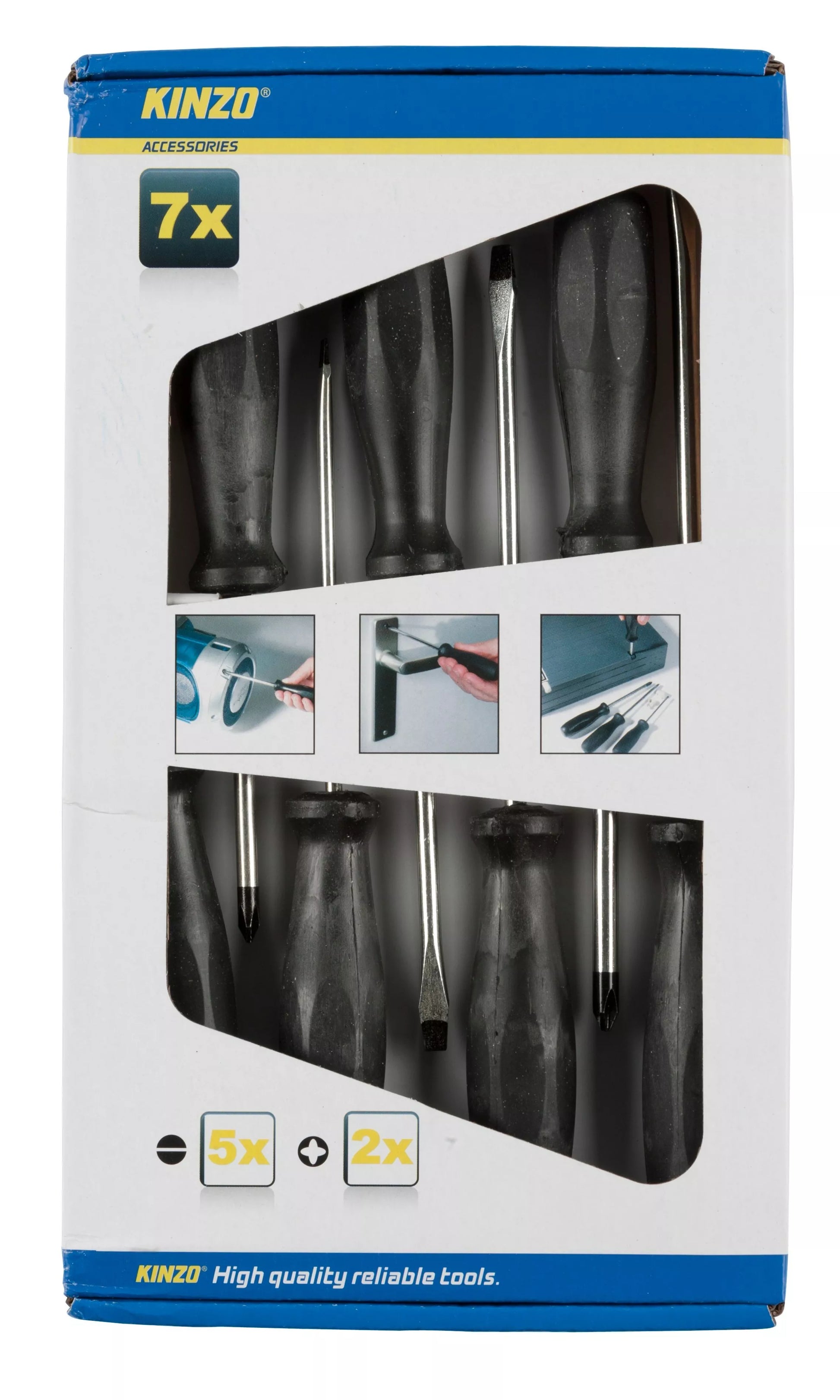 KINZO atsuktuvų rinkinys 7 vnt. 871125249352