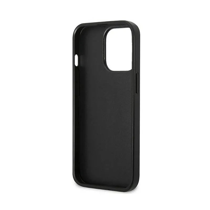US Polo Assn Tricolor Embossed - Dėklas iPhone 14 Pro (Baltas)