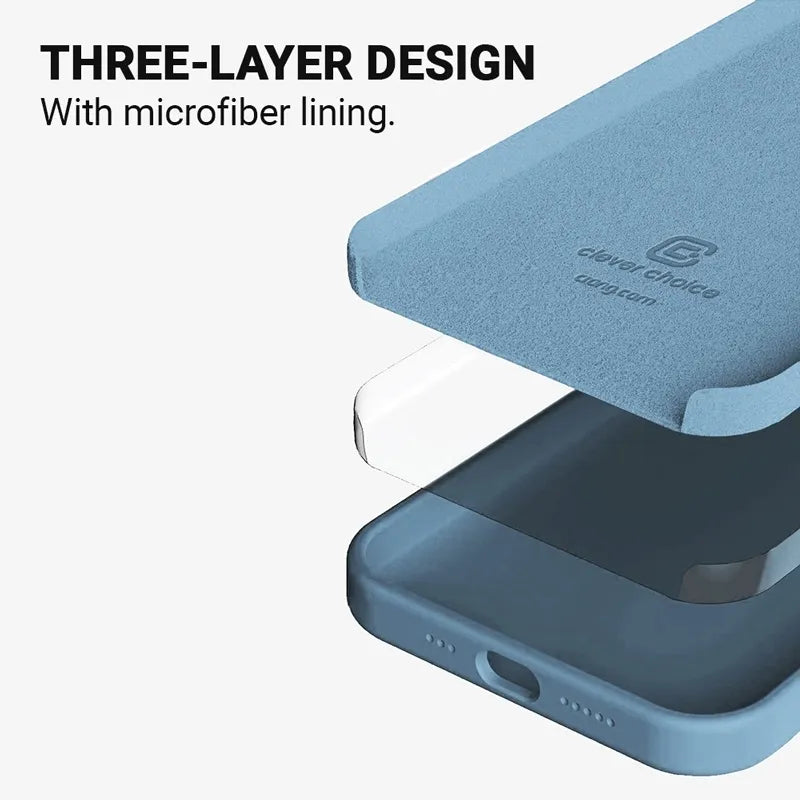 „Crong Color Cover“ – „iPhone 13 Pro Max“ dėklas (mėlynas)