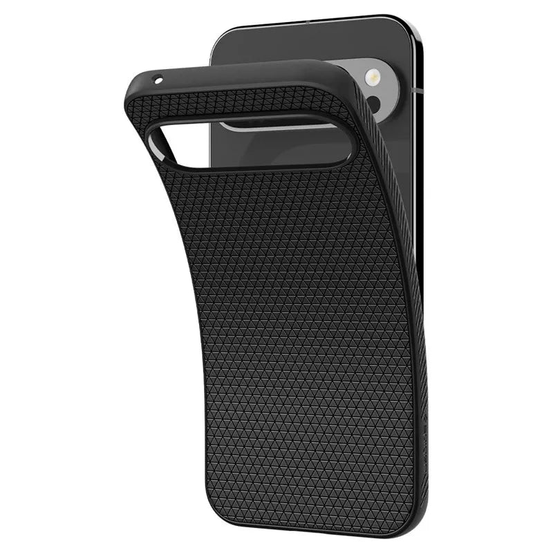 Spigen Liquid Air – dėklas Google Pixel 9 Pro XL (matinė juoda)
