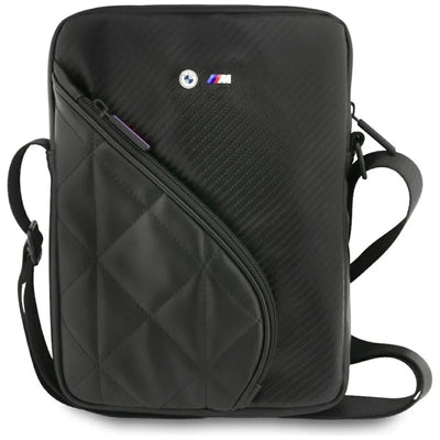 BMW Carbon Pockets & Metal Logo – 10" planšetinių kompiuterių krepšys (juodas)