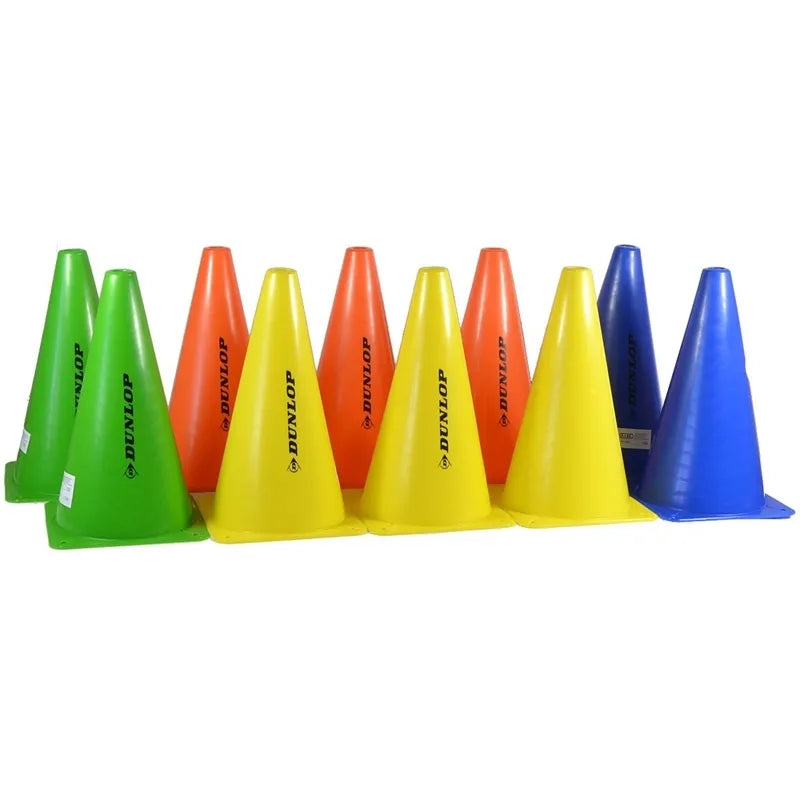 Dunlop – Treniruočių kūgių rinkinys, 10 vnt.