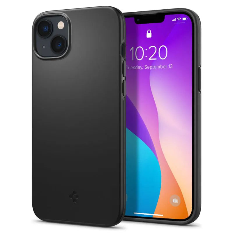Spigen Thin Fit – dėklas skirtas iPhone 14 Plus (juodas)