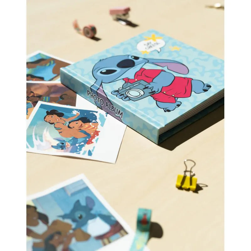 Disney Stitch – fotoalbumas 22 nuotraukoms iš Tropical kolekcijos, 16x16 cm