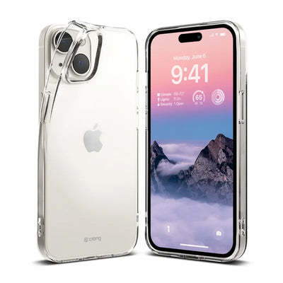 Crong Crystal Slim Cover - dėklas iPhone 14 Plus (skaidrus)