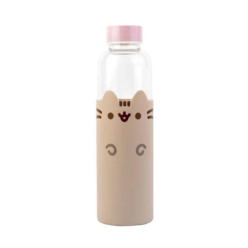 Pusheen - 500 ml stiklinis gertuvė