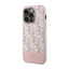 Guess GCube Stripes MagSafe – Dėklas iPhone 14 Pro telefonui (rožinis)
