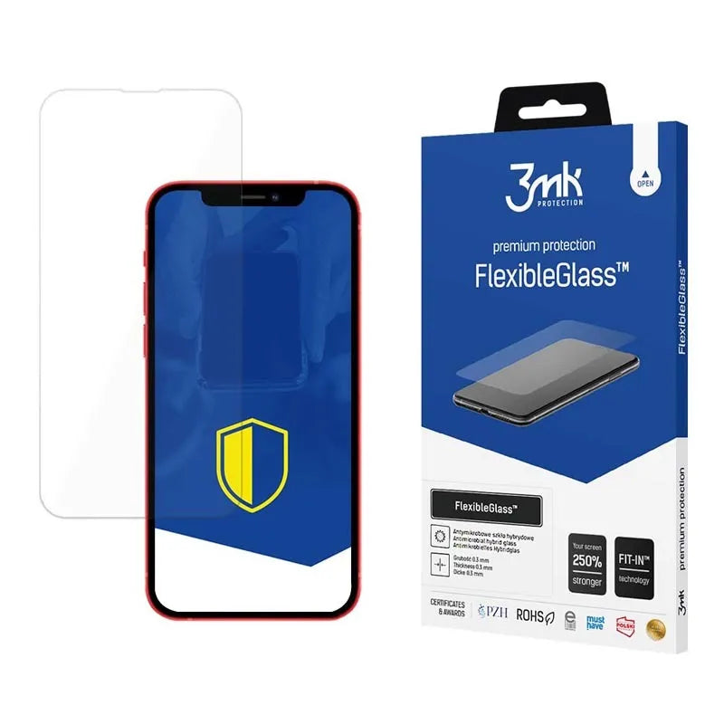 3mk FlexibleGlass – Hibridinis stiklas, skirtas iPhone 13 / iPhone 13 Pro